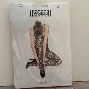 Wolford Cheetah Pattern Tights